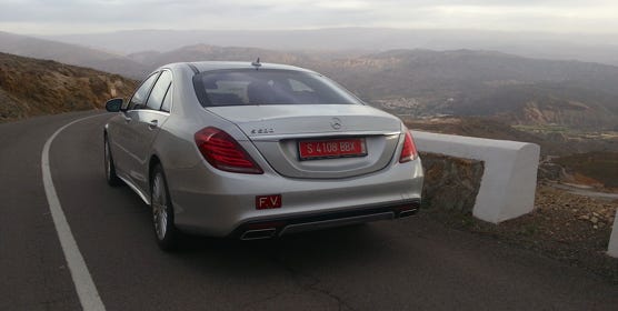 Almeria S-Klasse Mercedes nearlyperfect testing np tabernas 