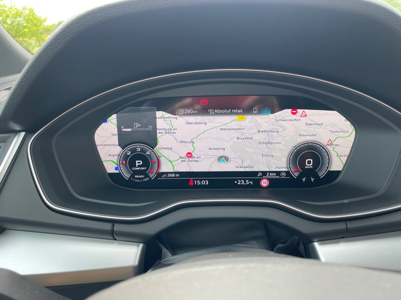 NP TESTING AUDI Q5 SPORTBACK NEARLY PERFECT VIRTUAL COCKPIT
