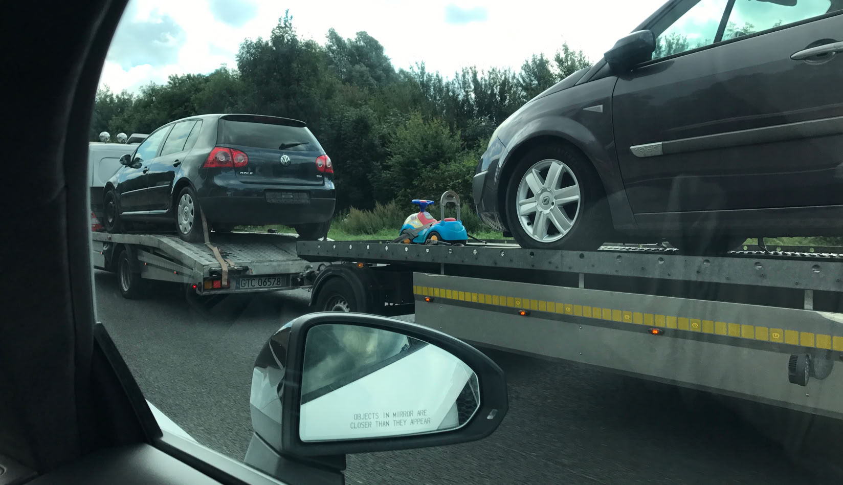 NP-NEARLY-PEFECT-Polnischer TruckDriver immer mit BOBBYCAR unterwegs bei NP KURIOSES