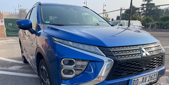 NP MITSUBISHI ECLIPSE CROSS PHEV  IM TEST IN DEN ALPEN BEI NEARLY PERFECT