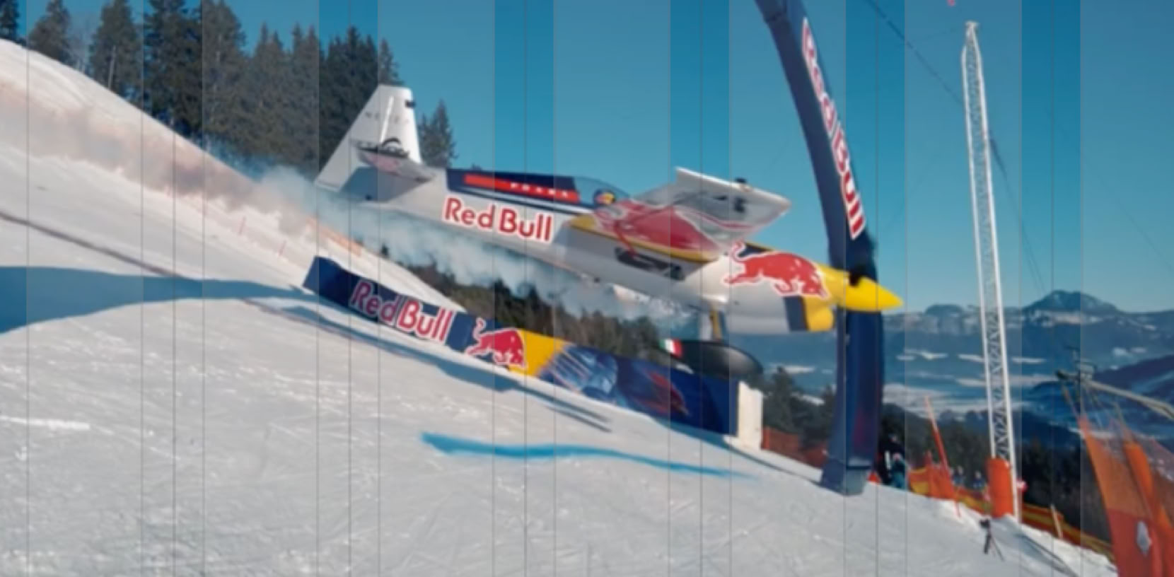 NP NEWS DANIEL COSTA MIT SEINER RED BULL ZIVKO EDGE AUF DER LEGÄNDEREN STREIF IN KITZBÜHEL