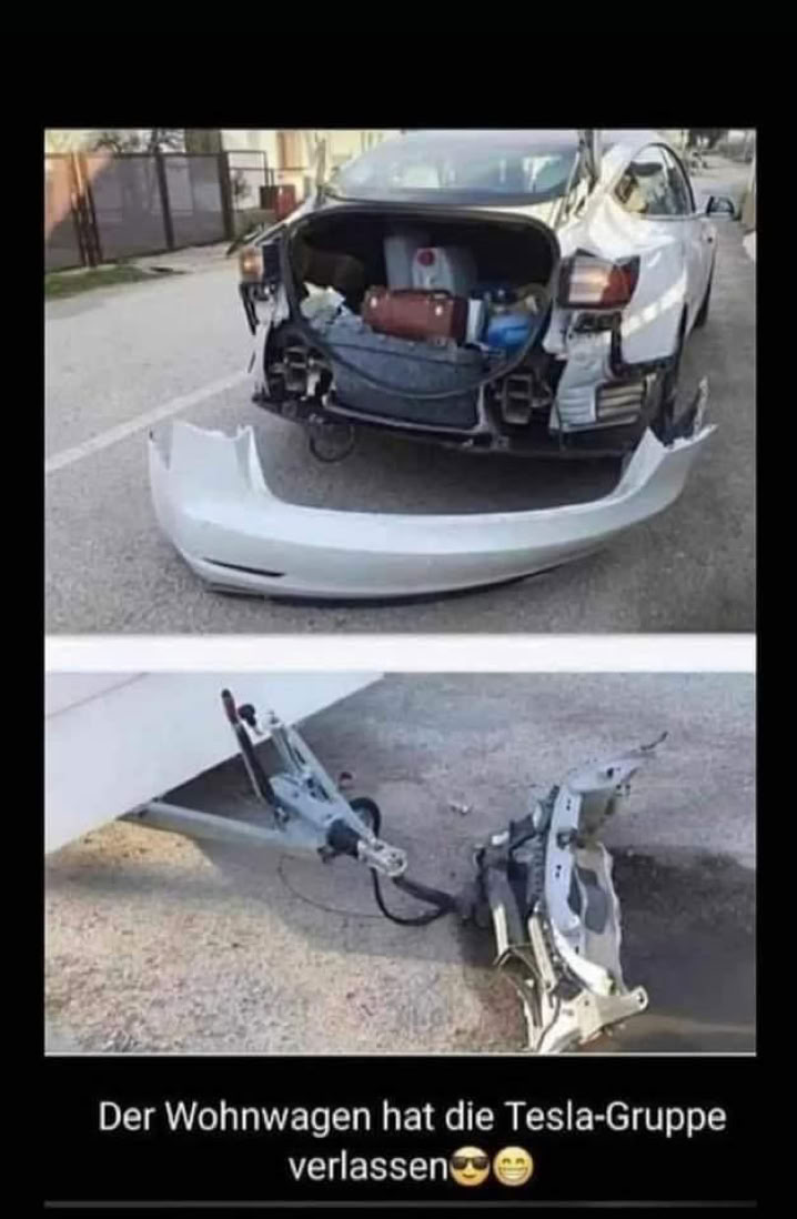 NP NEARLY PERFECT KURIOSES-TESLA WOHNWAGEN